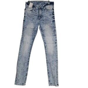 Southpole Active Flex 4-way Stretch Men's Skinny Jeans Sz 30x32 Light Sand Blue